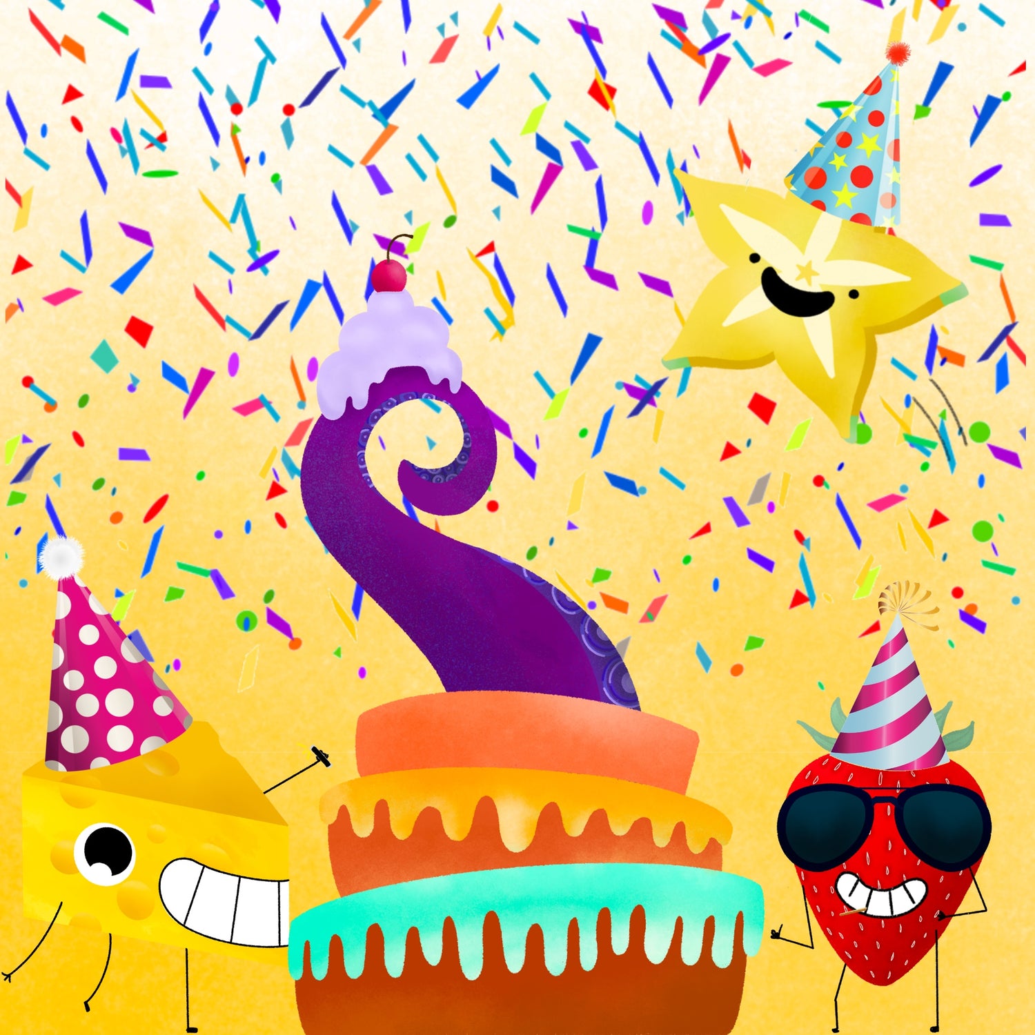 Have your cake…and play it, too!  Birthday with Crazy Cake!