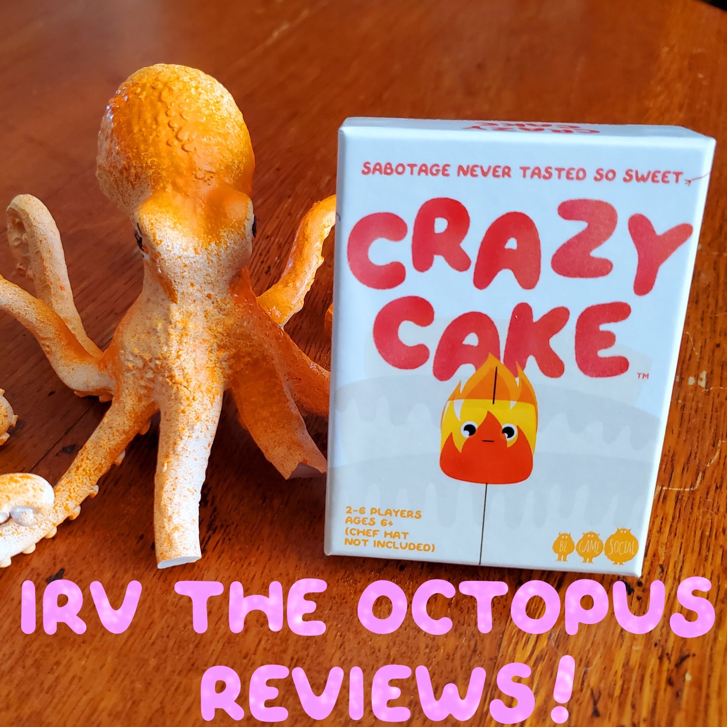 Irv the Octopus Review #1 - Crazy Cake
