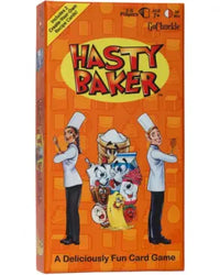 Hasty Baker Family Card Game - A Fast-Paced Ingredient-Gathering Card Game for Ages 7+, 2–6 Players, Perfect for Kids, Adults, and Families – by GoChuckle