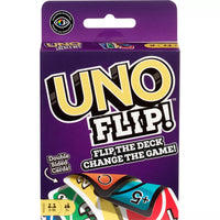 UNO Flip! Card Game for Kids, Adults & Family Night with Double-Sided Cards, Light & Dark