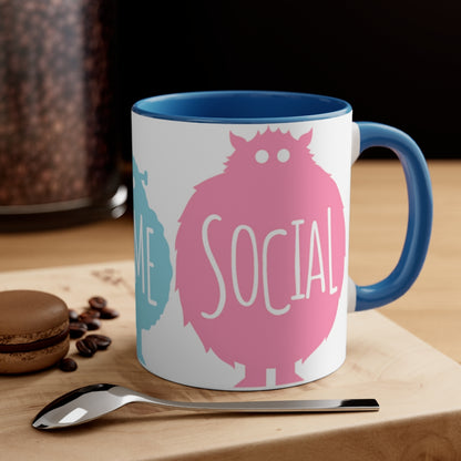 Mug - Bright Monster Logo - Be Game Social