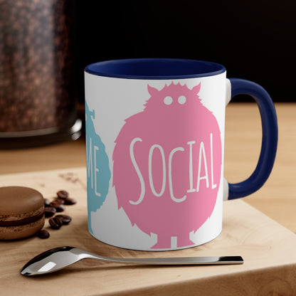 Mug - Bright Monster Logo - Be Game Social