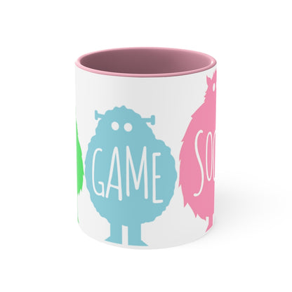 Mug - Bright Monster Logo - Be Game Social