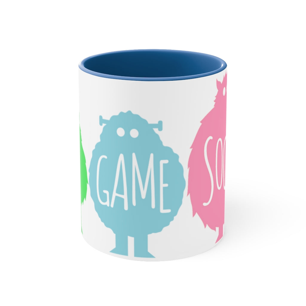 Mug - Bright Monster Logo - Be Game Social