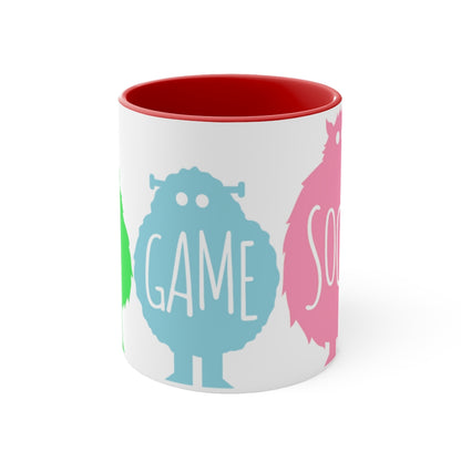 Mug - Bright Monster Logo - Be Game Social