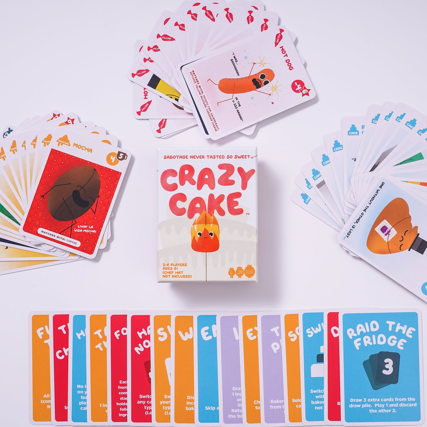 Crazy Cake Card Game