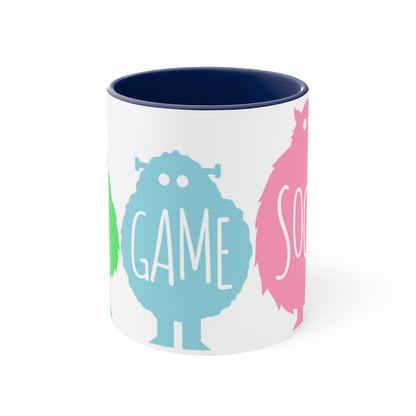 Mug - Bright Monster Logo - Be Game Social